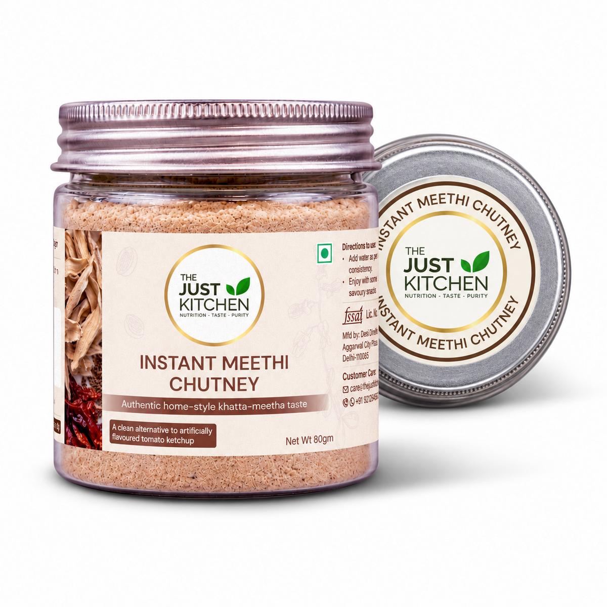 The Just Kitchen Instant Meethi Chutney 80 g
