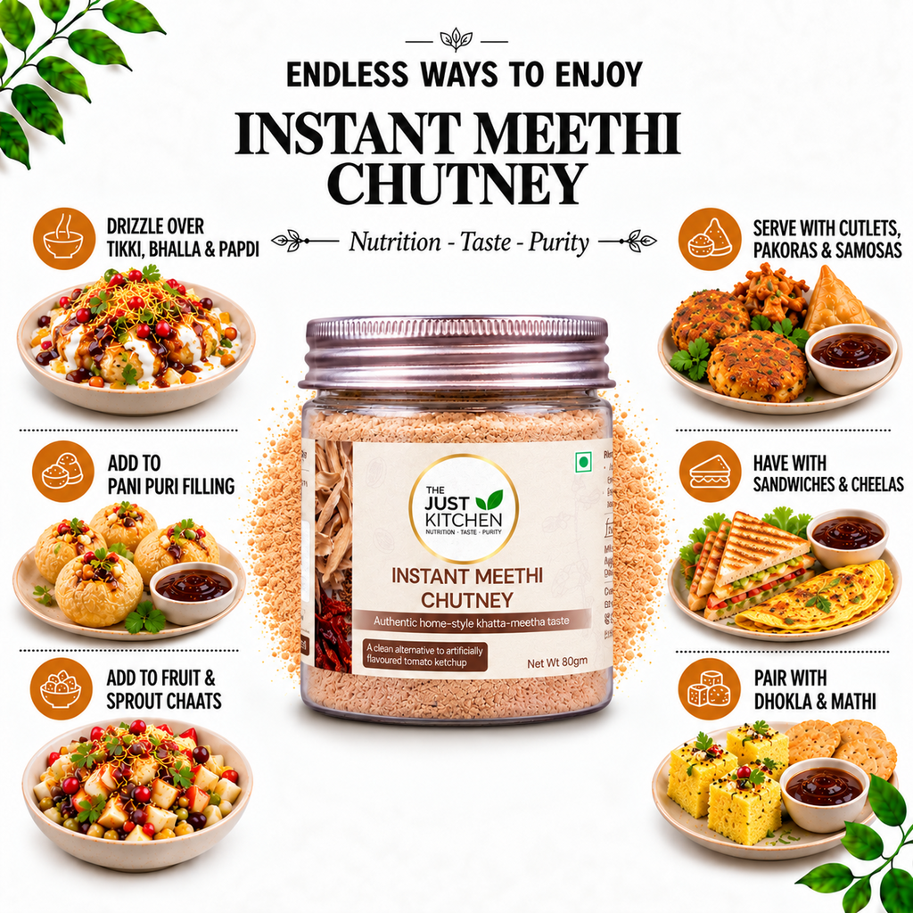 The Just Kitchen Instant Meethi Chutney 80 g