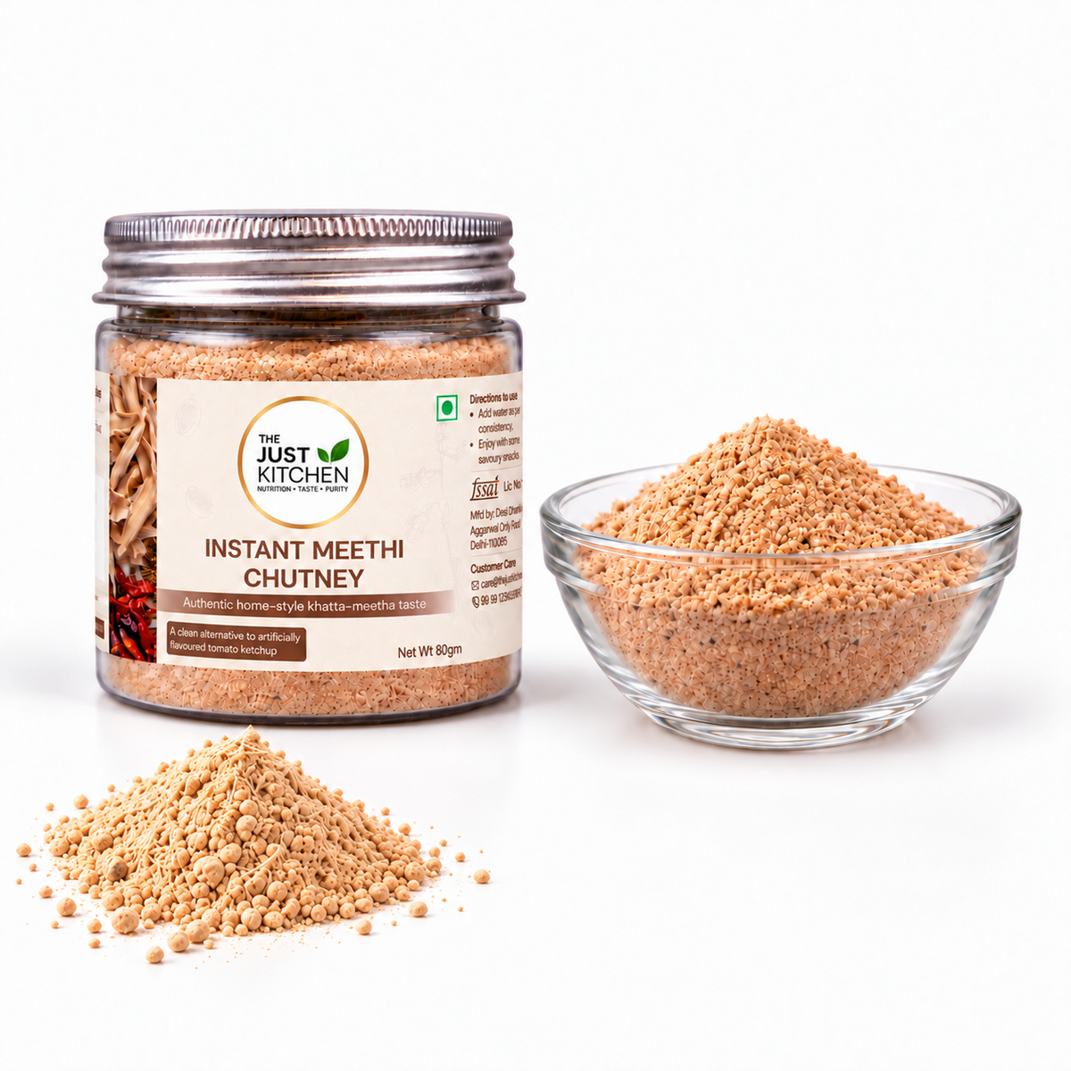 The Just Kitchen Instant Meethi Chutney 80 g