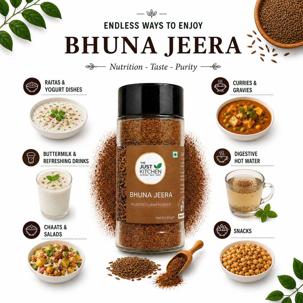 The Just Kitchen Bhuna Jeera Seasoning 60 g